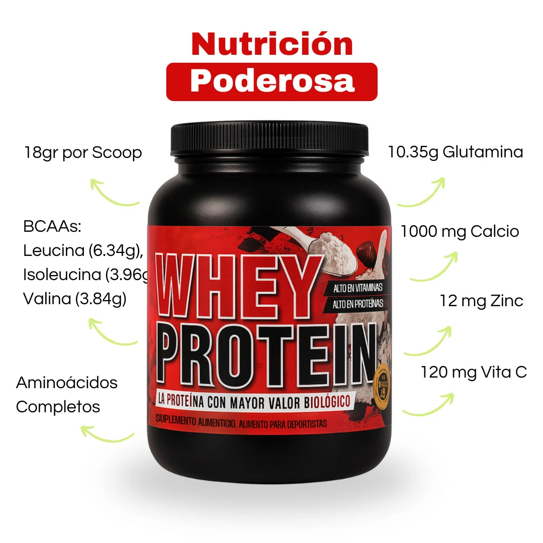 Proteína Whey 1 Kg | Más Músculo
